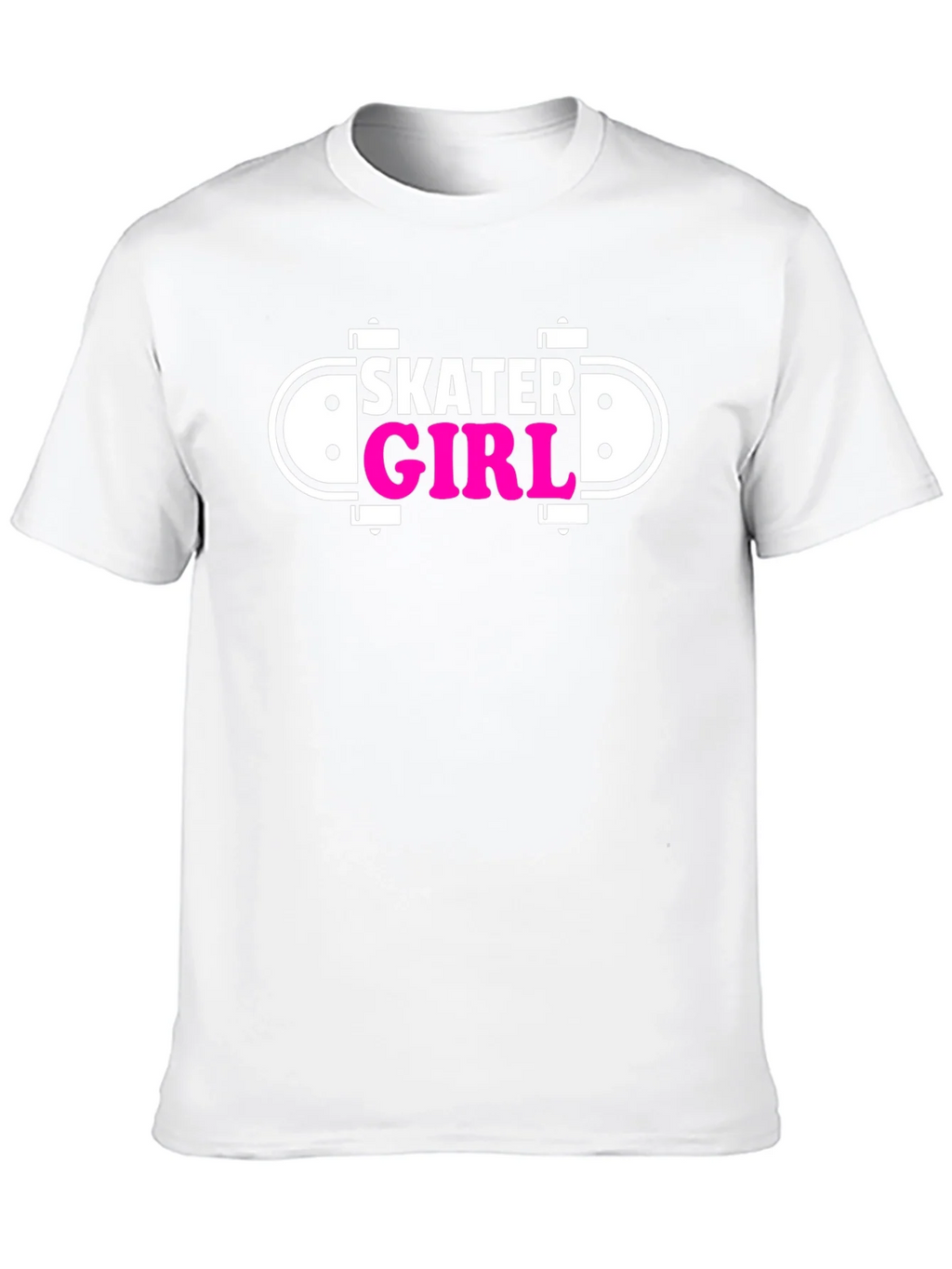 Skater Girl Black Graphic Tee product image 9