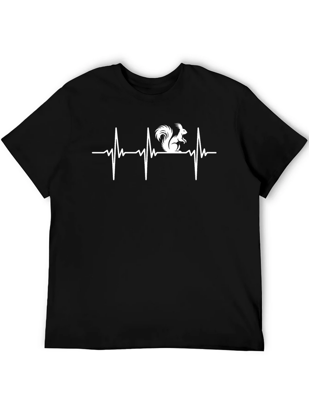 Squirrel Heartbeat T-Shirt - Novelty Graphic Tee product image 5