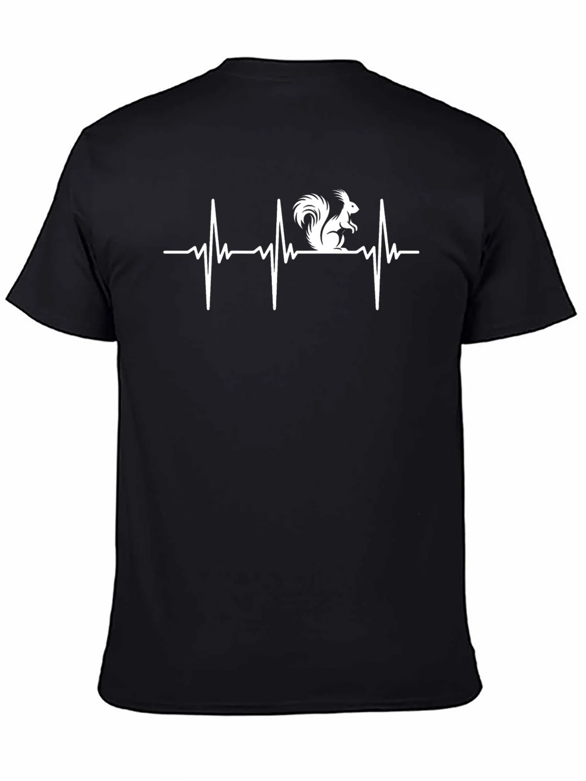 Squirrel Heartbeat T-Shirt - Novelty Graphic Tee product image 4