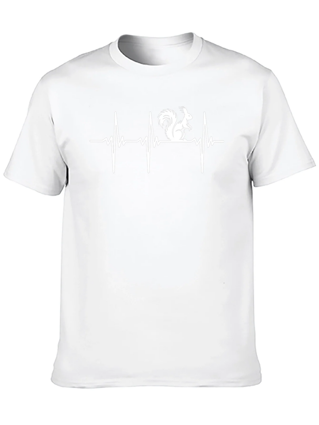 Squirrel Heartbeat T-Shirt - Novelty Graphic Tee product image 9