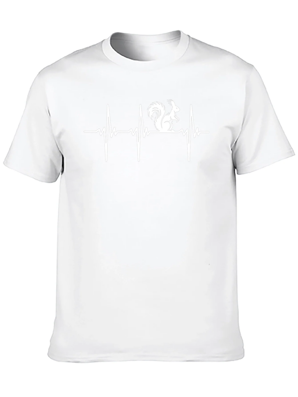 Squirrel Heartbeat T-Shirt - Novelty Graphic Tee product image 9