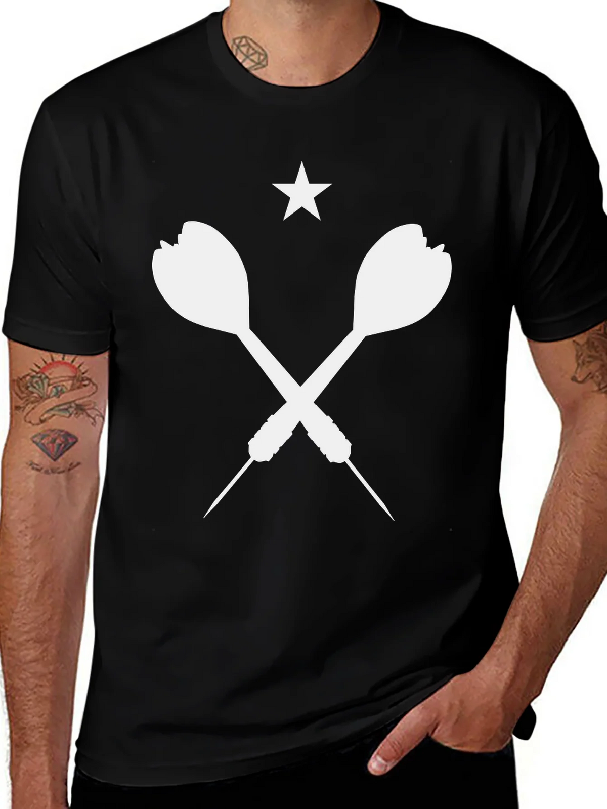 Darts Graphic T-Shirt - Modern Design product image 1
