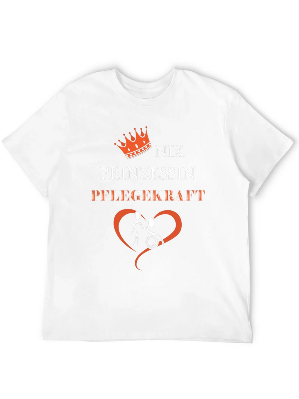 Nix Prinzessin Pflegekraft Graphic T-Shirt product image 11