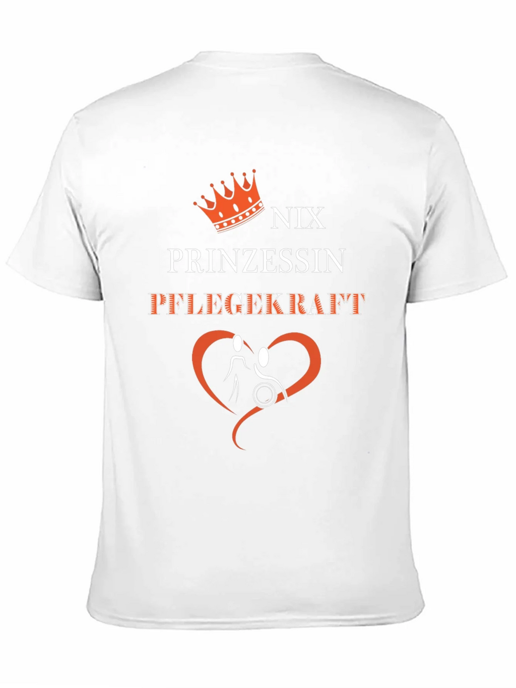 Nix Prinzessin Pflegekraft Graphic T-Shirt product image 10