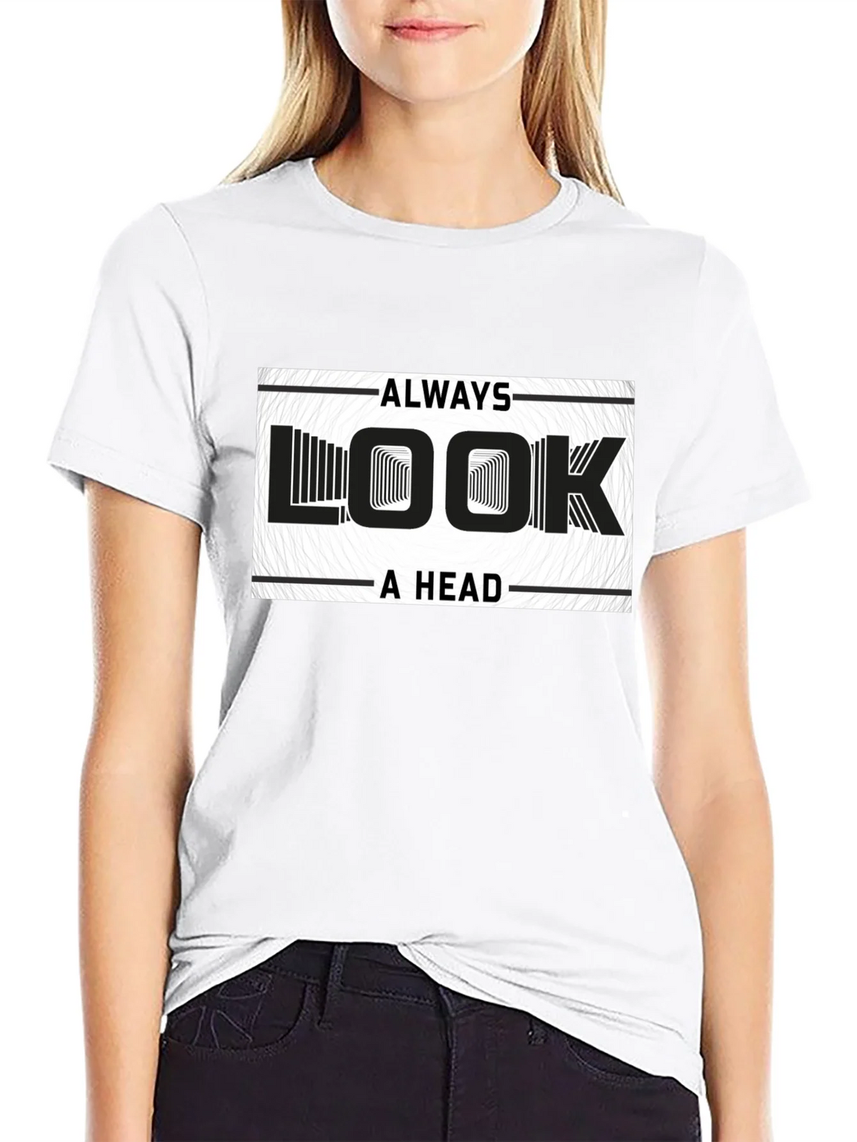 Always Look Ahead Graphic Print T-Shirt product image 8
