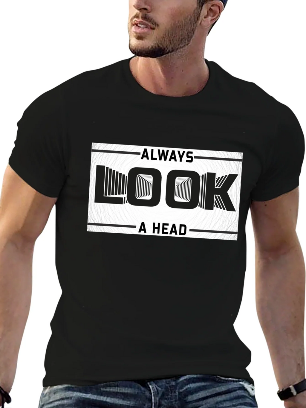 Always Look Ahead Graphic Print T-Shirt product image 6