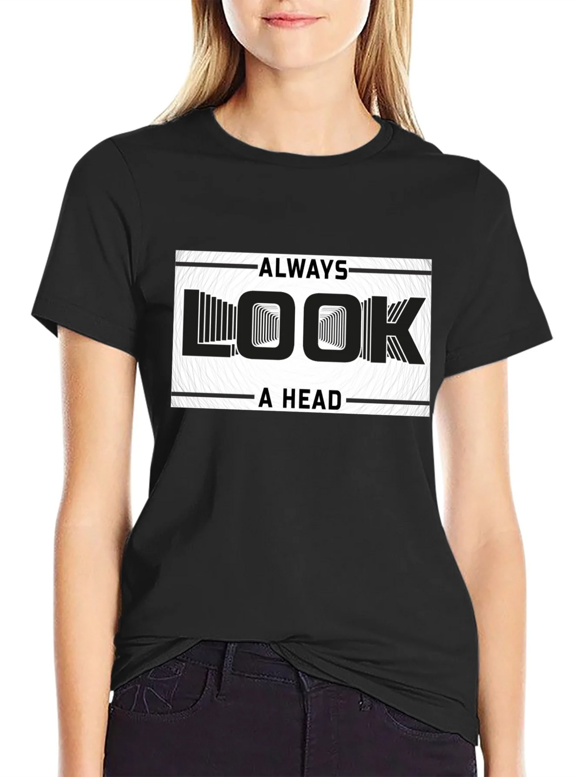 Always Look Ahead Graphic Print T-Shirt product image 2