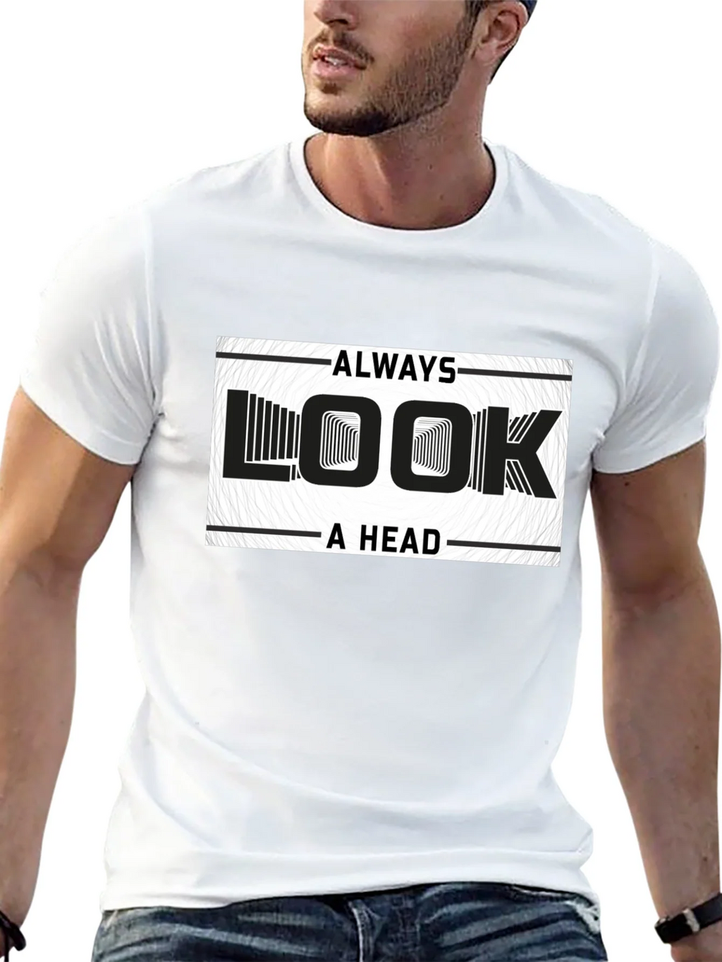 Always Look Ahead Graphic Print T-Shirt product image 12