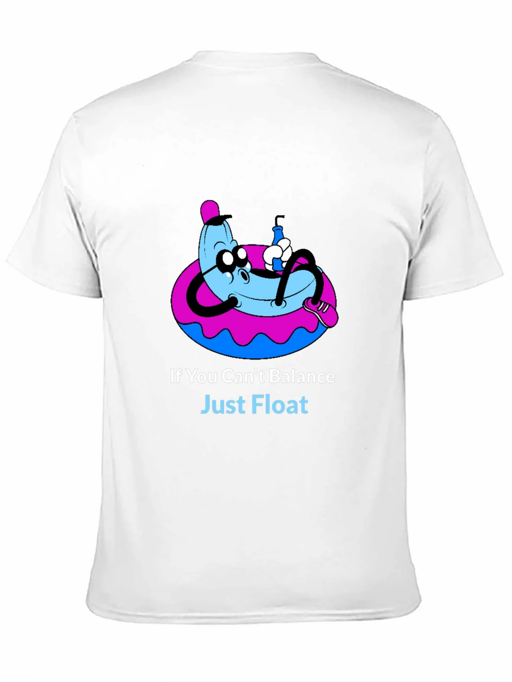 Funny Banana Float T-Shirt - Just Graphic Tee product image 10