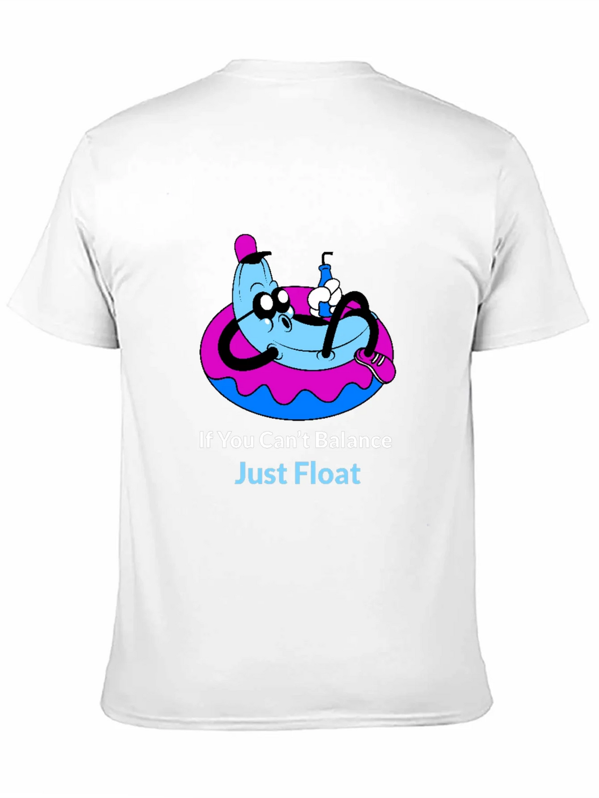 Funny Banana Float T-Shirt - Just Graphic Tee product image 10