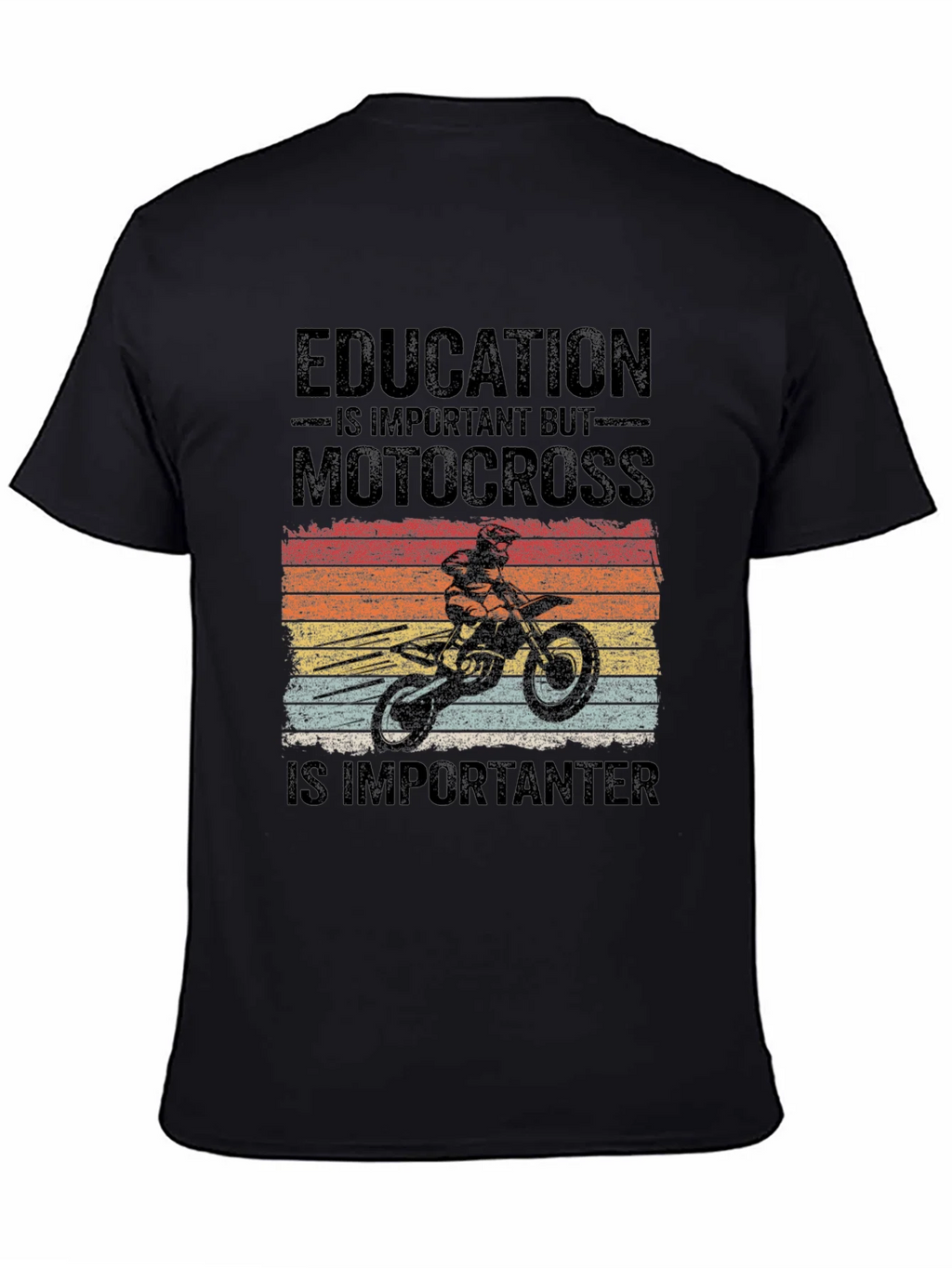 Motocross Is Importanter Graphic T-Shirt product image 4