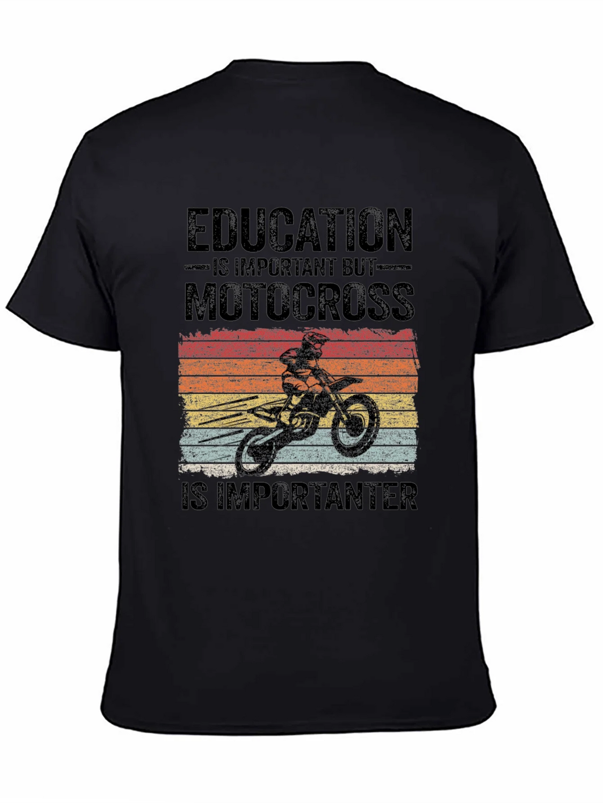 Motocross Is Importanter Graphic T-Shirt product image 4