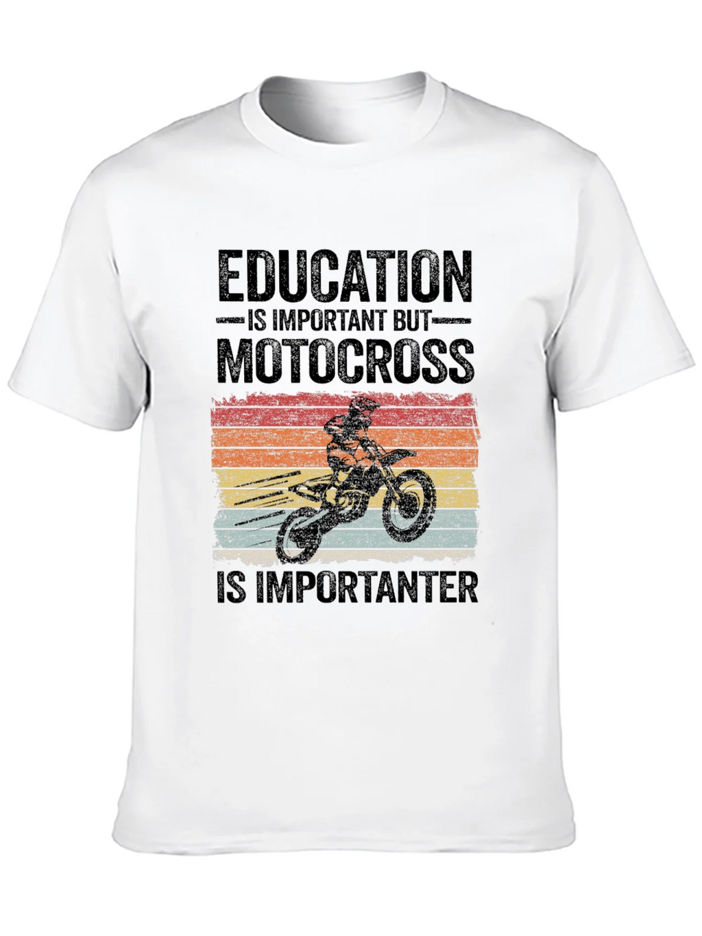Motocross Is Importanter Graphic T-Shirt product image 9