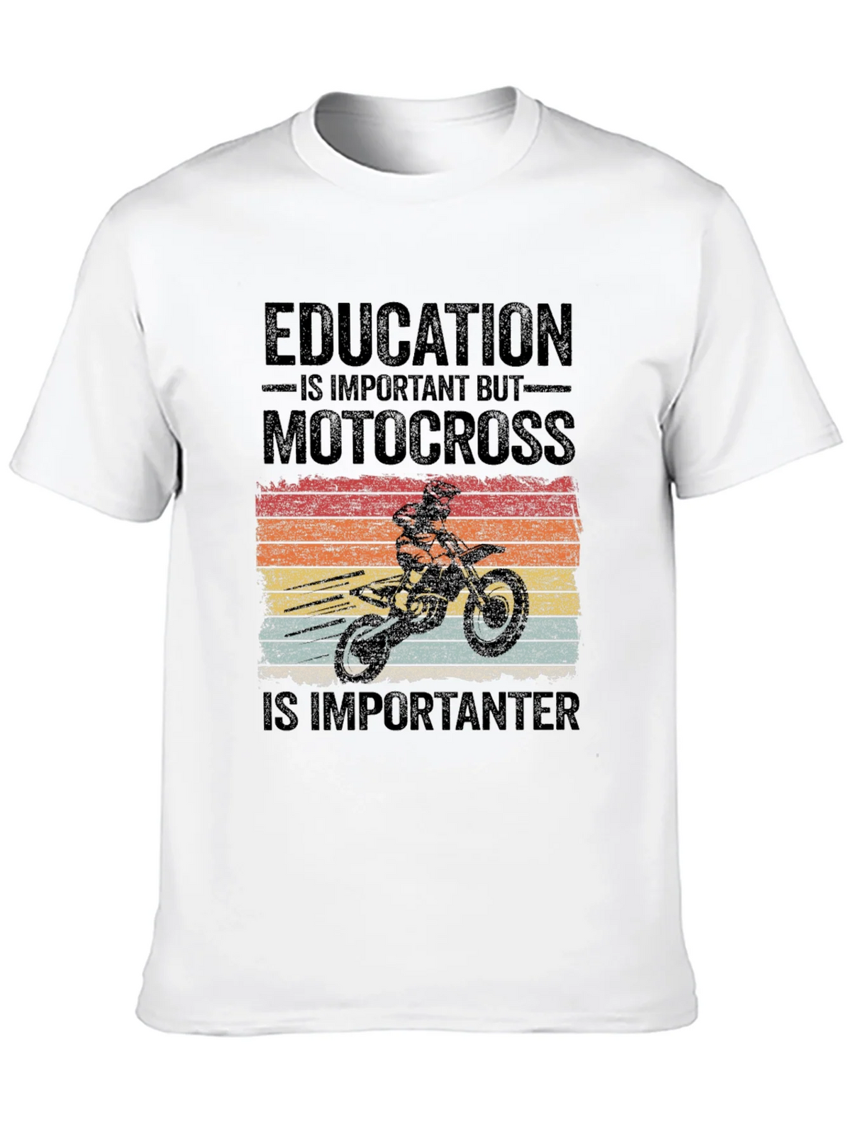 Motocross Is Importanter Graphic T-Shirt product image 9
