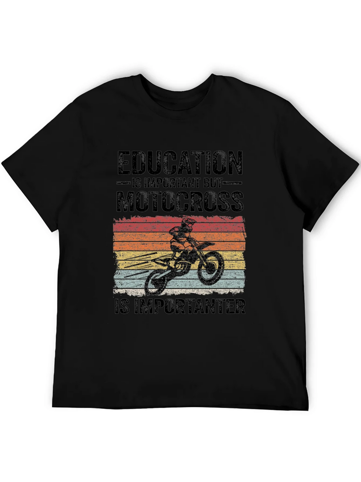 Motocross Is Importanter Graphic T-Shirt product image 5