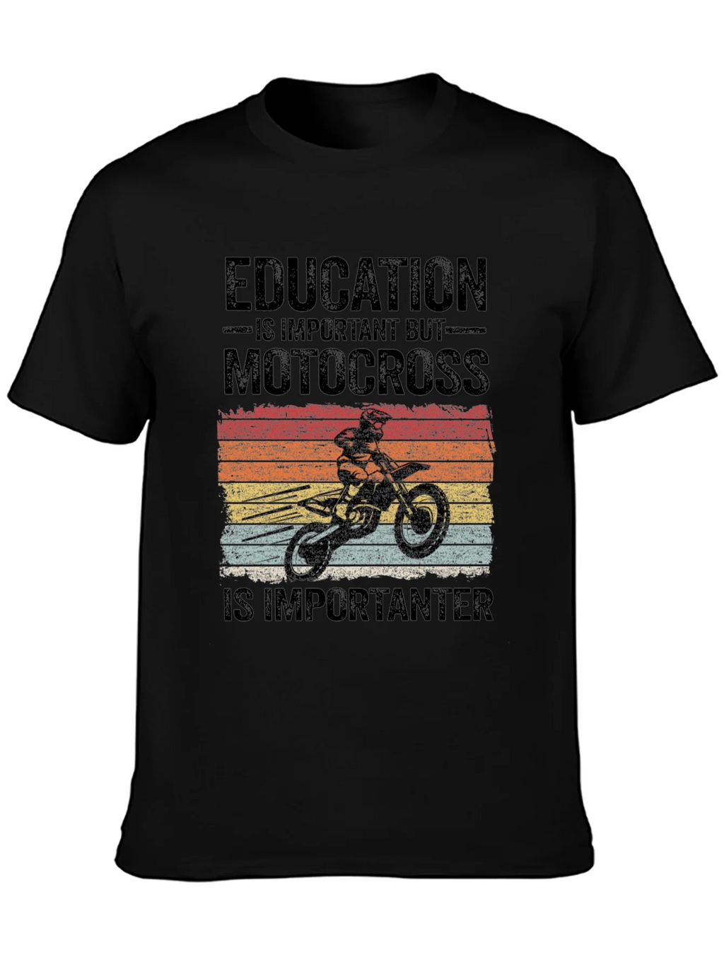 Motocross Is Importanter Graphic T-Shirt product image 3
