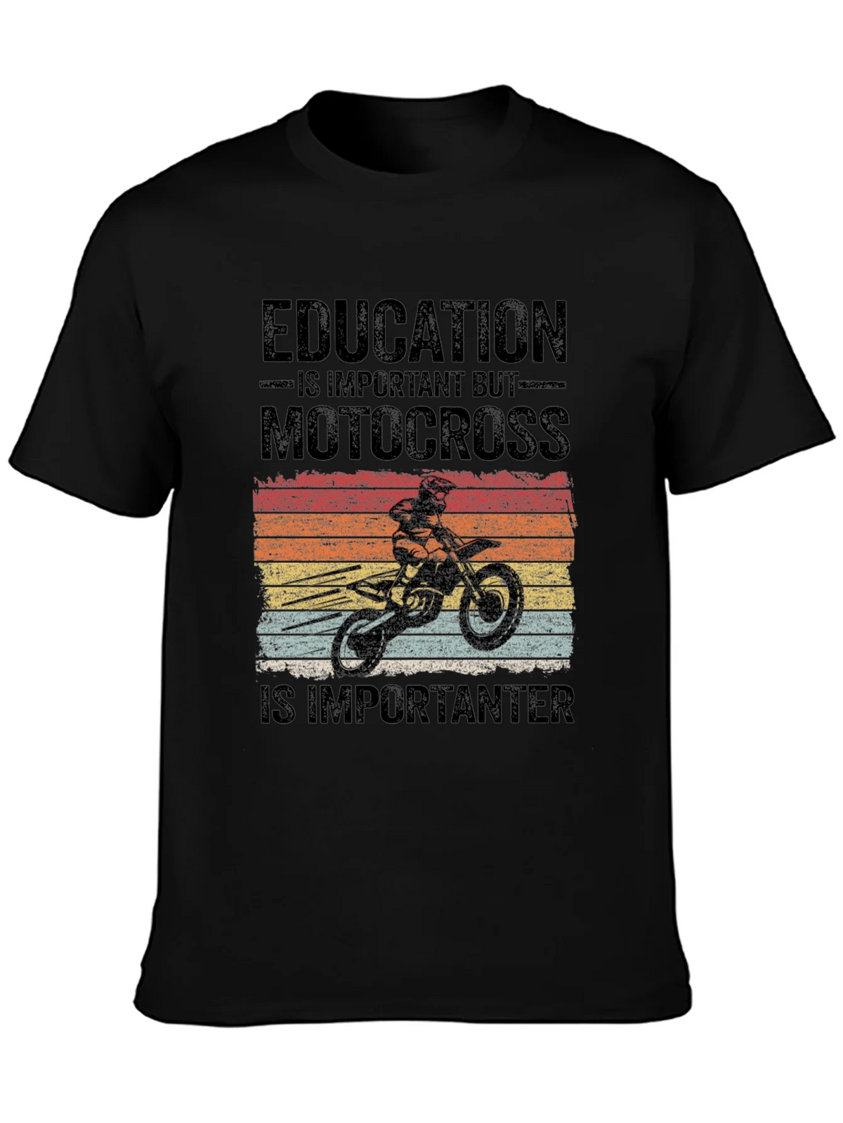 Motocross Is Importanter Graphic T-Shirt product image 3