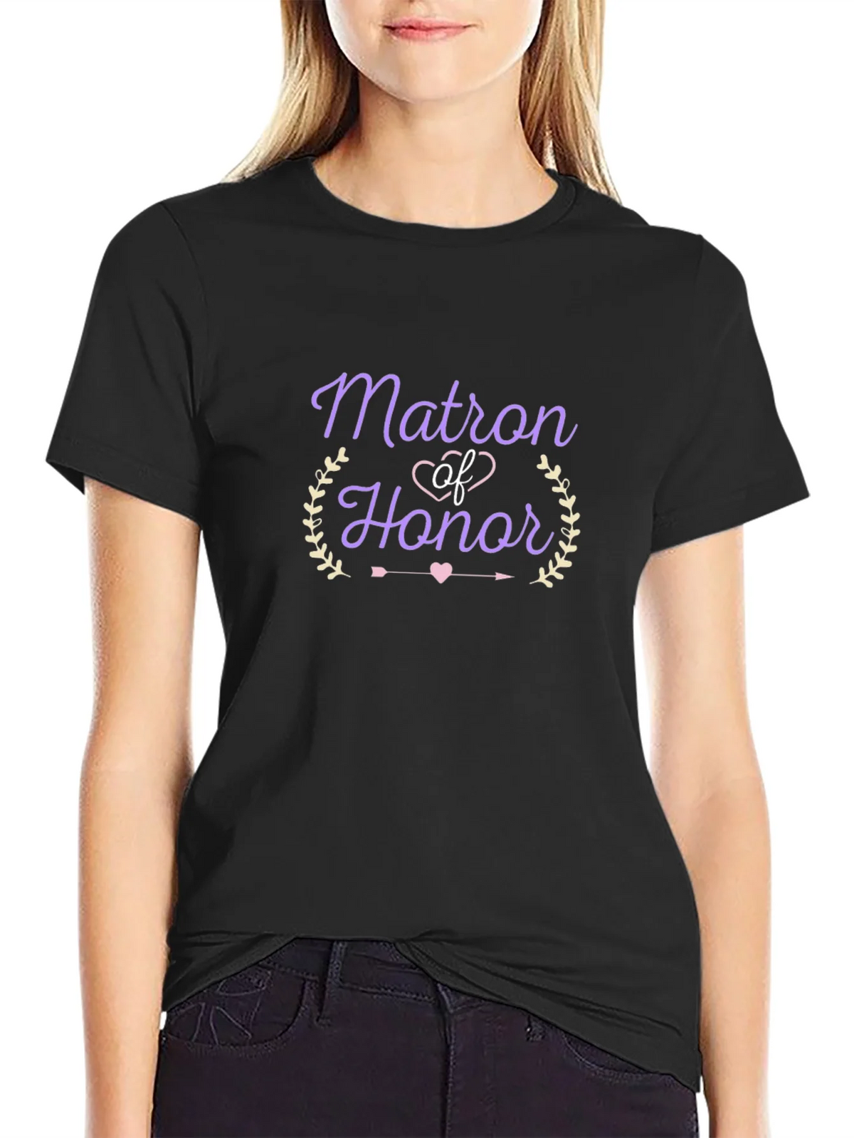 Matron of Honor Graphic T-Shirt - Bridal Party Tee product image 2