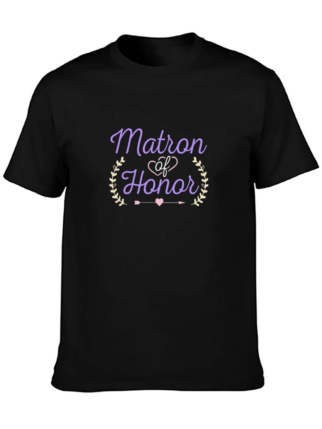 Matron of Honor Graphic T-Shirt - Bridal Party Tee product image 3