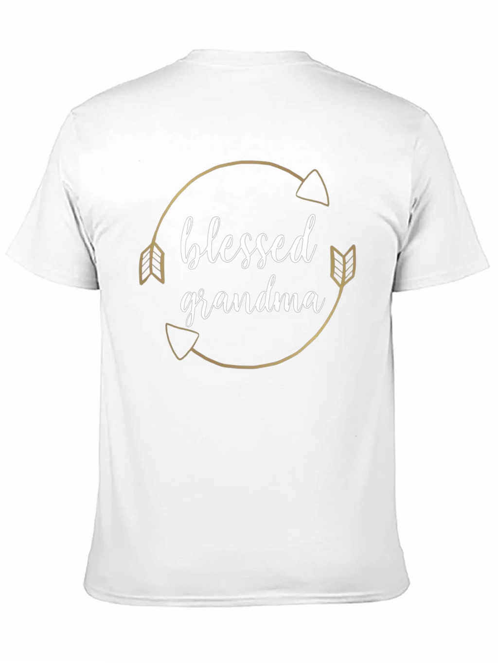 Blessed Grandma T-Shirt Arrow Circle Design product image 10