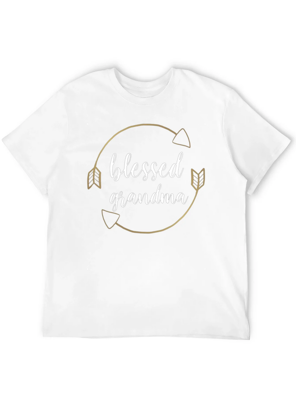Blessed Grandma T-Shirt Arrow Circle Design product image 11