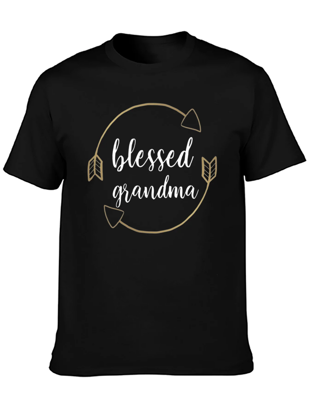 Blessed Grandma T-Shirt Arrow Circle Design product image 3