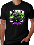 Monster Dad Graphic Tee - Black product image 1