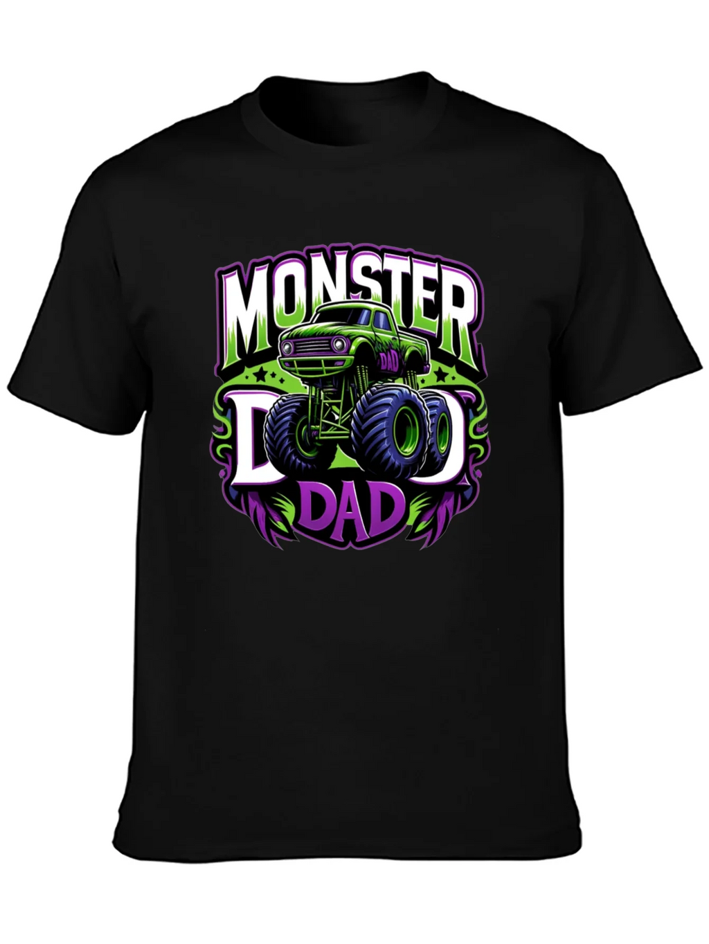 Monster Dad Graphic Tee - Black product image 3