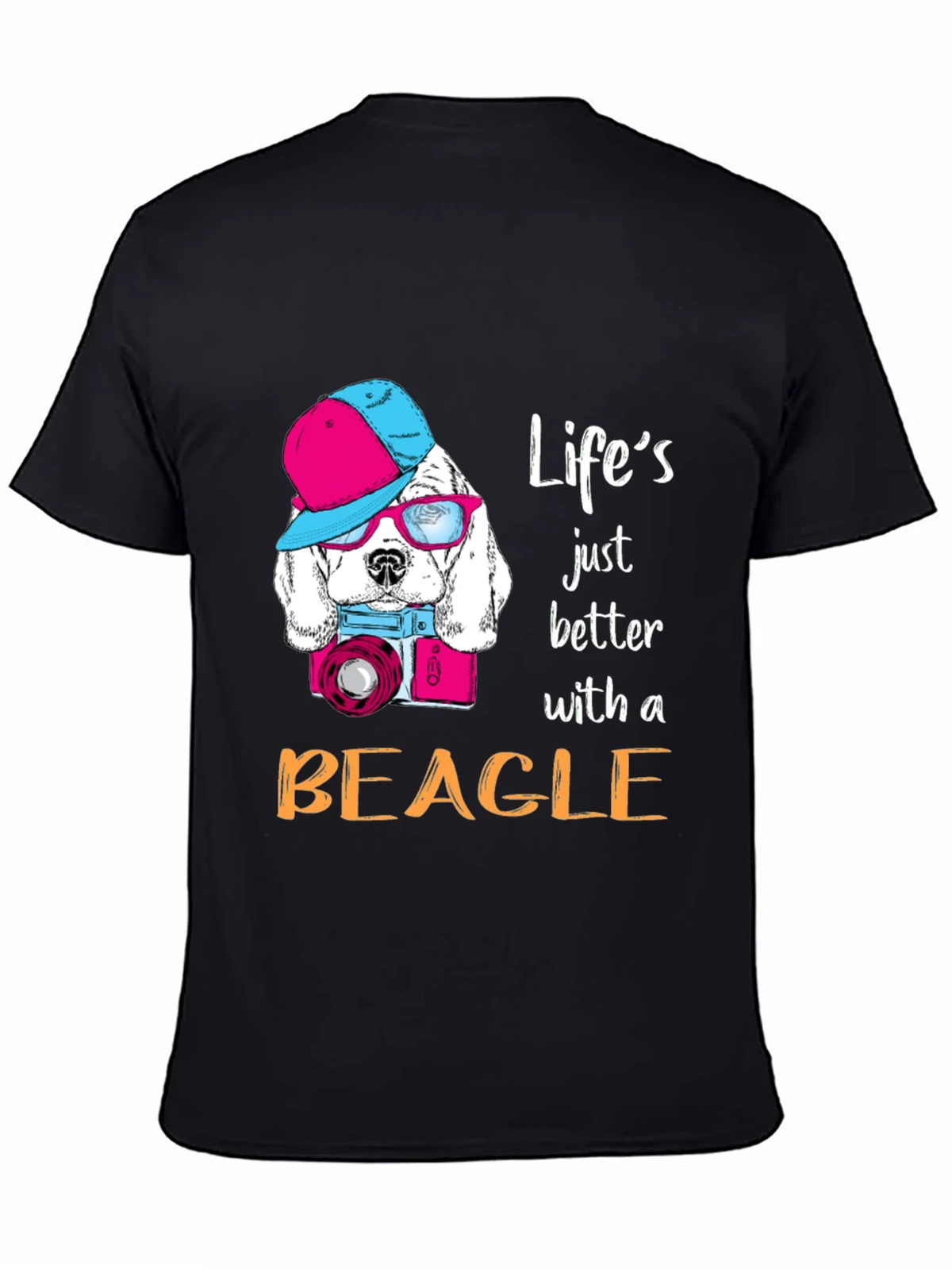 Beagle Lover T-Shirt: Lifes Better with a product image 4