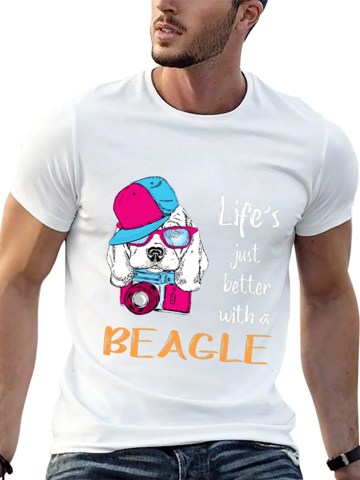 Beagle Lover T-Shirt: Lifes Better with a product image 12