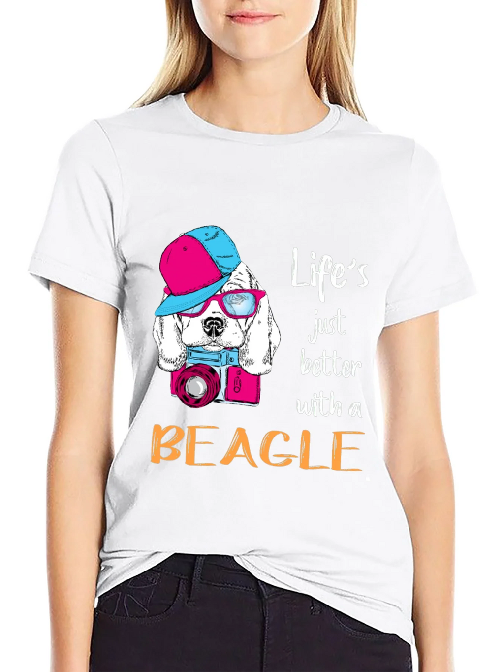 Beagle Lover T-Shirt: Lifes Better with a product image 8