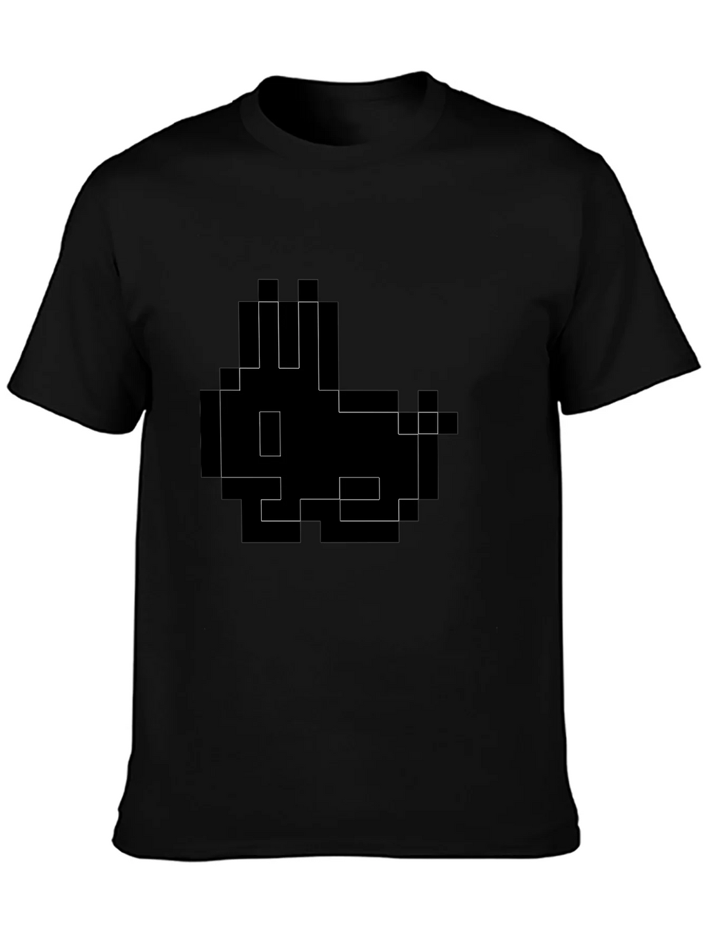 Pixel Rabbit Graphic Tee - Gamer Style product image 3