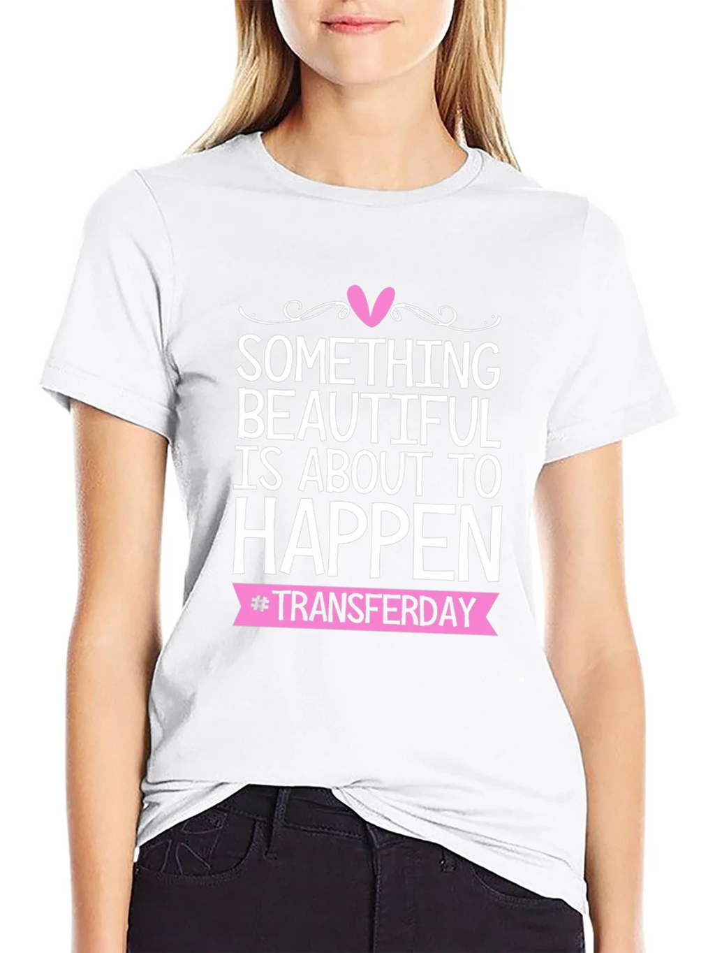Beautiful Transfer Day Tee - Black Graphic T-Shirt product image 8
