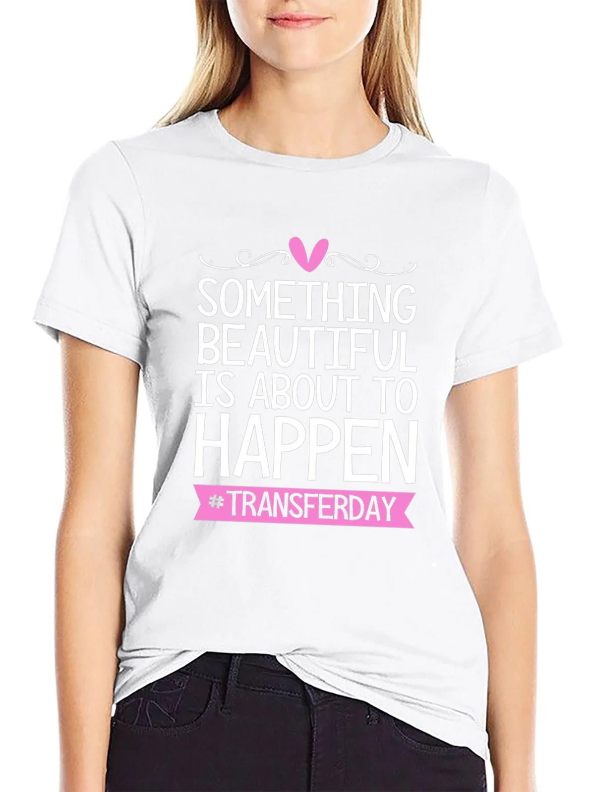 Beautiful Transfer Day Tee - Black Graphic T-Shirt product image 8