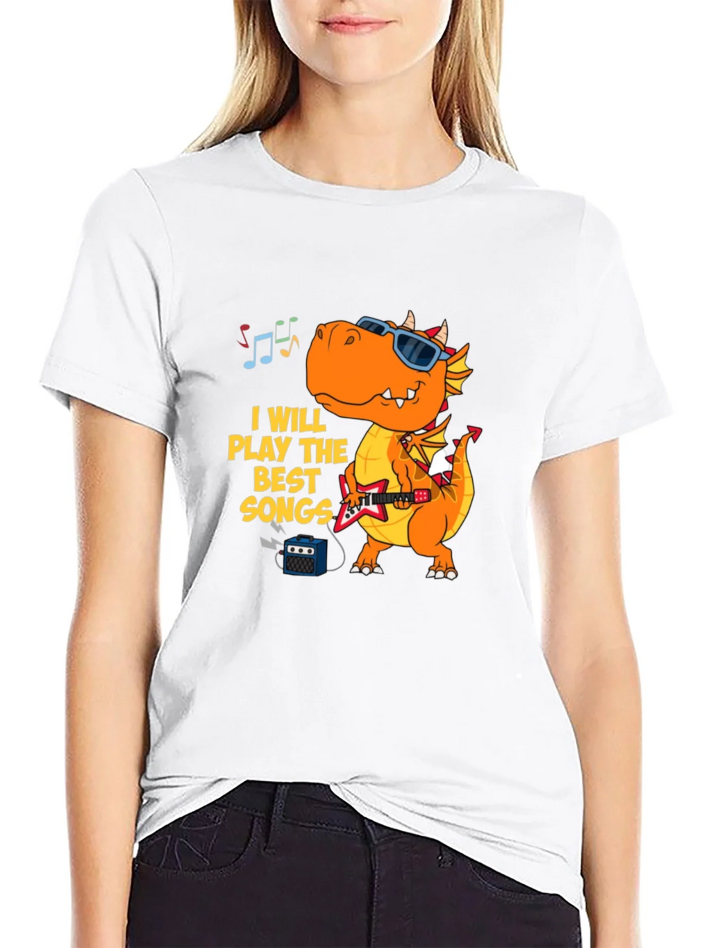 Dragon Rock Star T-Shirt - Play the Best Songs! product image 8