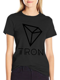 Tron Crypto Black T-Shirt product image 1
