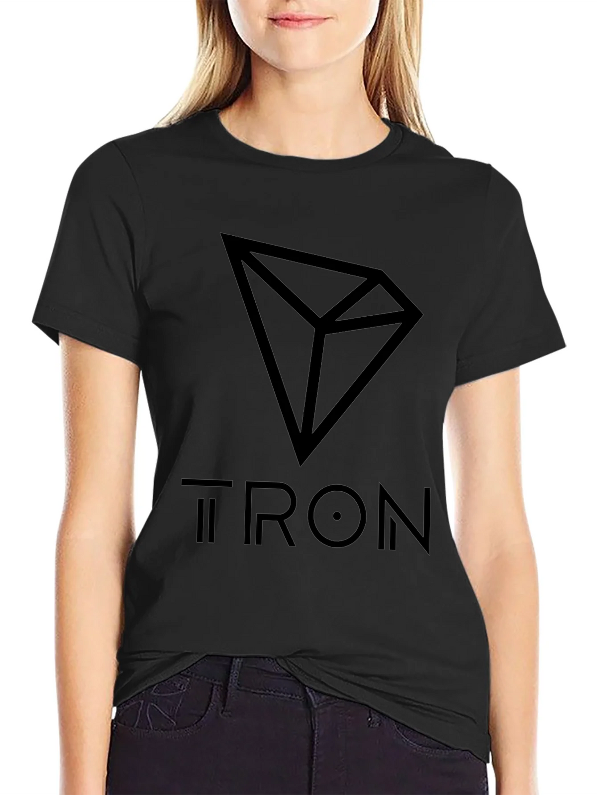 Tron Crypto Black T-Shirt product image 1