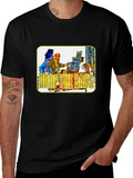 Drop the Bass Graphic Tee - Black Cotton T-Shirt product image 1