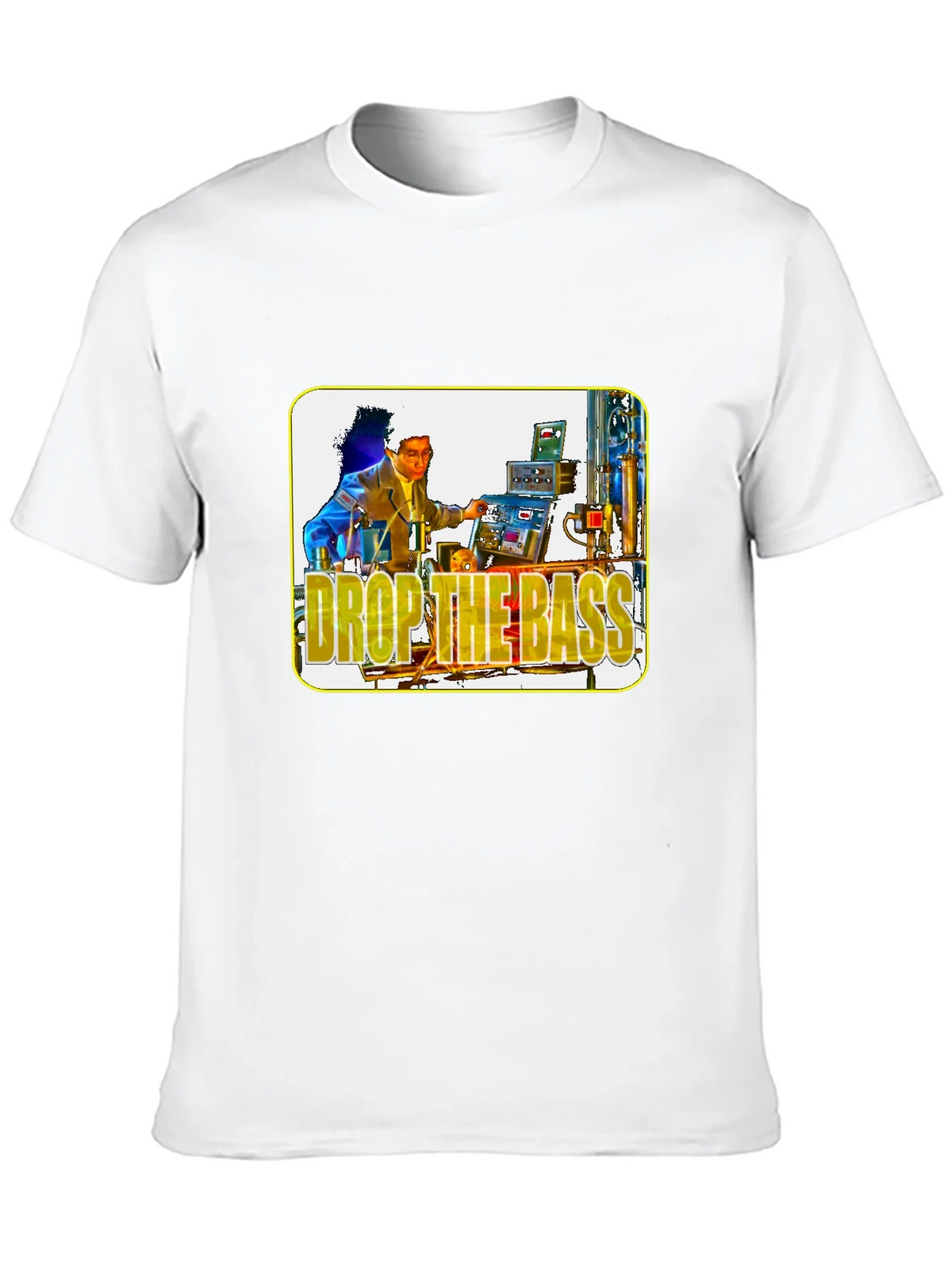 Drop the Bass Graphic Tee - Black Cotton T-Shirt product image 9