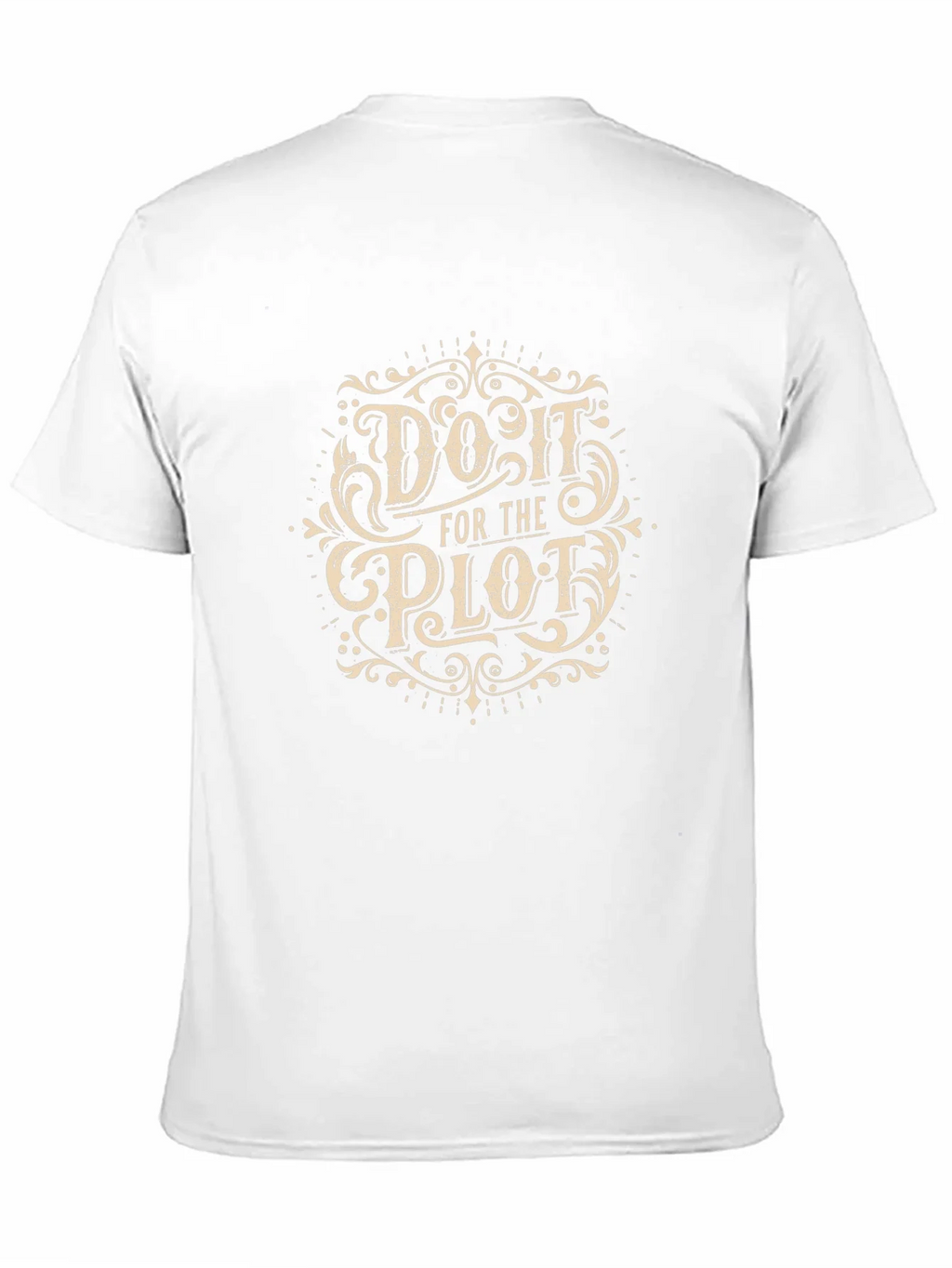 Do It For The Plot Black Graphic Tee product image 10
