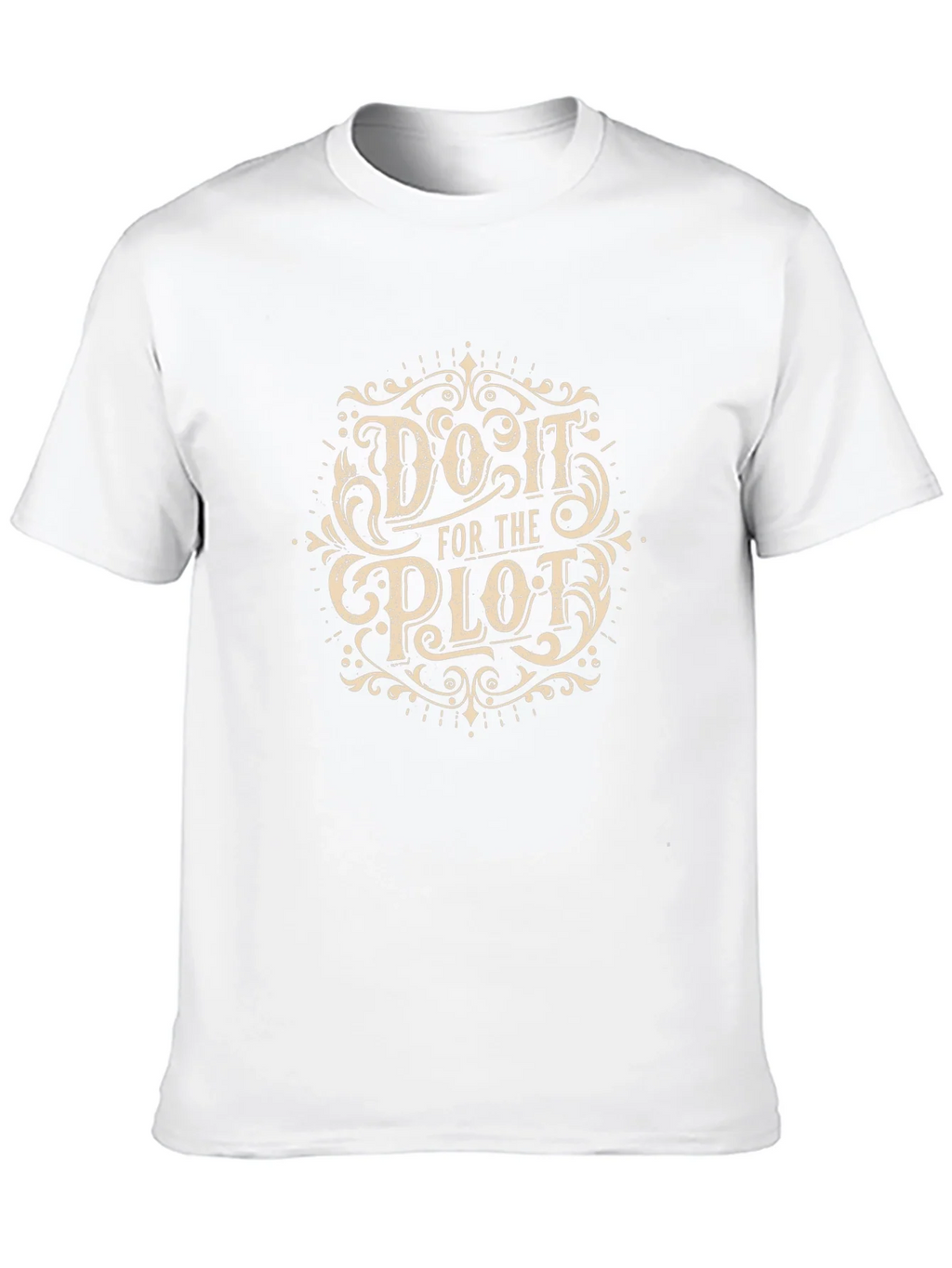 Do It For The Plot Black Graphic Tee product image 9