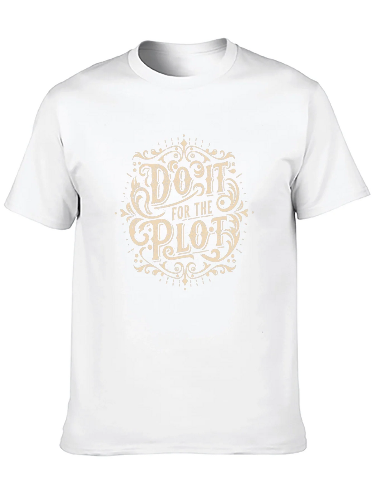 Do It For The Plot Black Graphic Tee product image 9