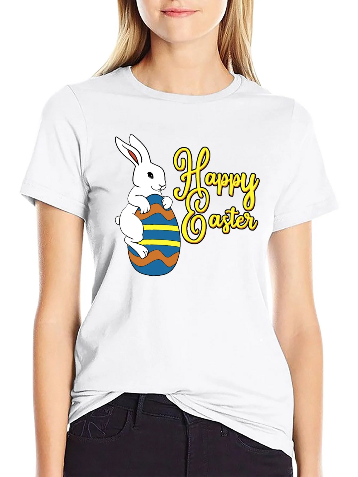 Happy Easter Bunny T-Shirt product image 8