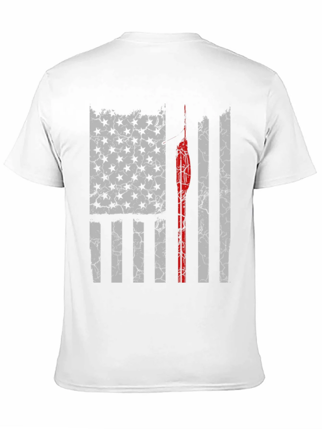 Distressed American Flag T-Shirt product image 10