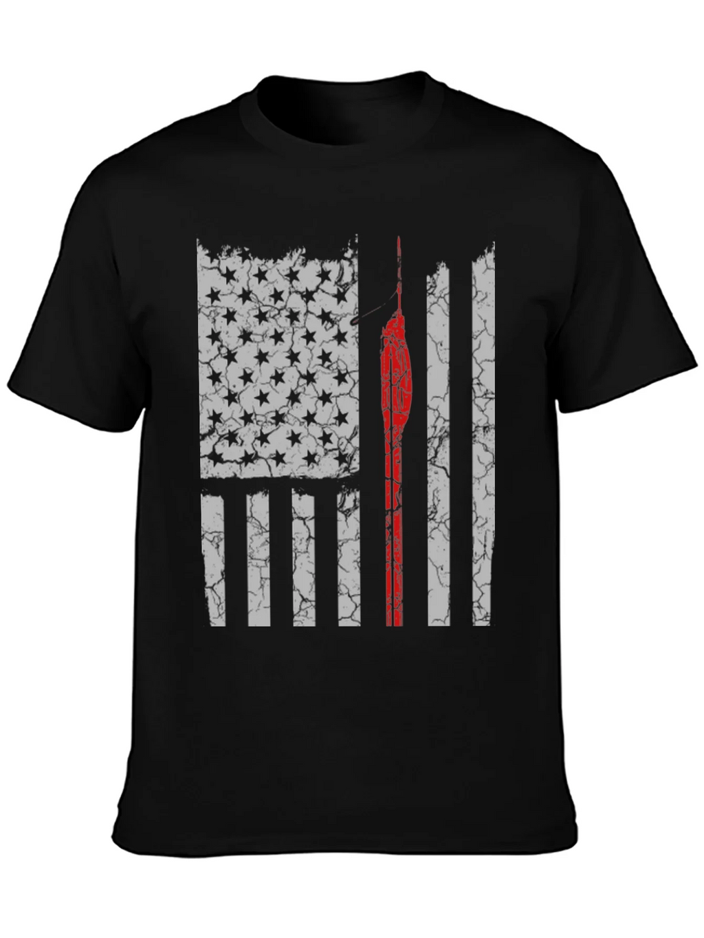 Distressed American Flag T-Shirt product image 3