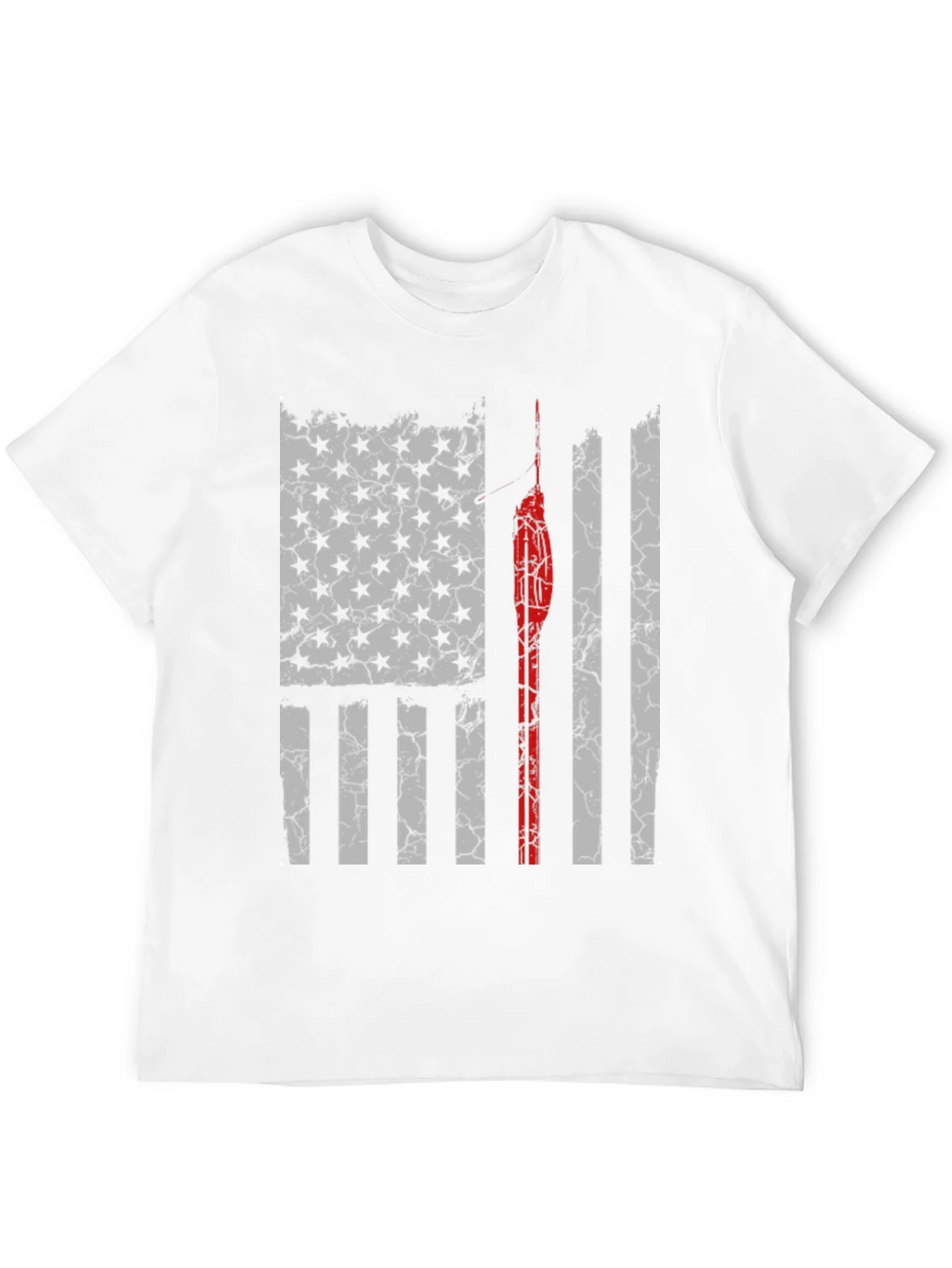 Distressed American Flag T-Shirt product image 11