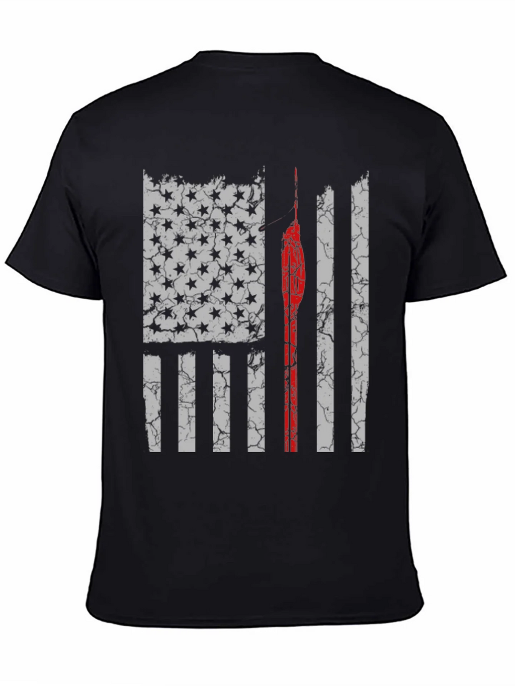 Distressed American Flag T-Shirt product image 4