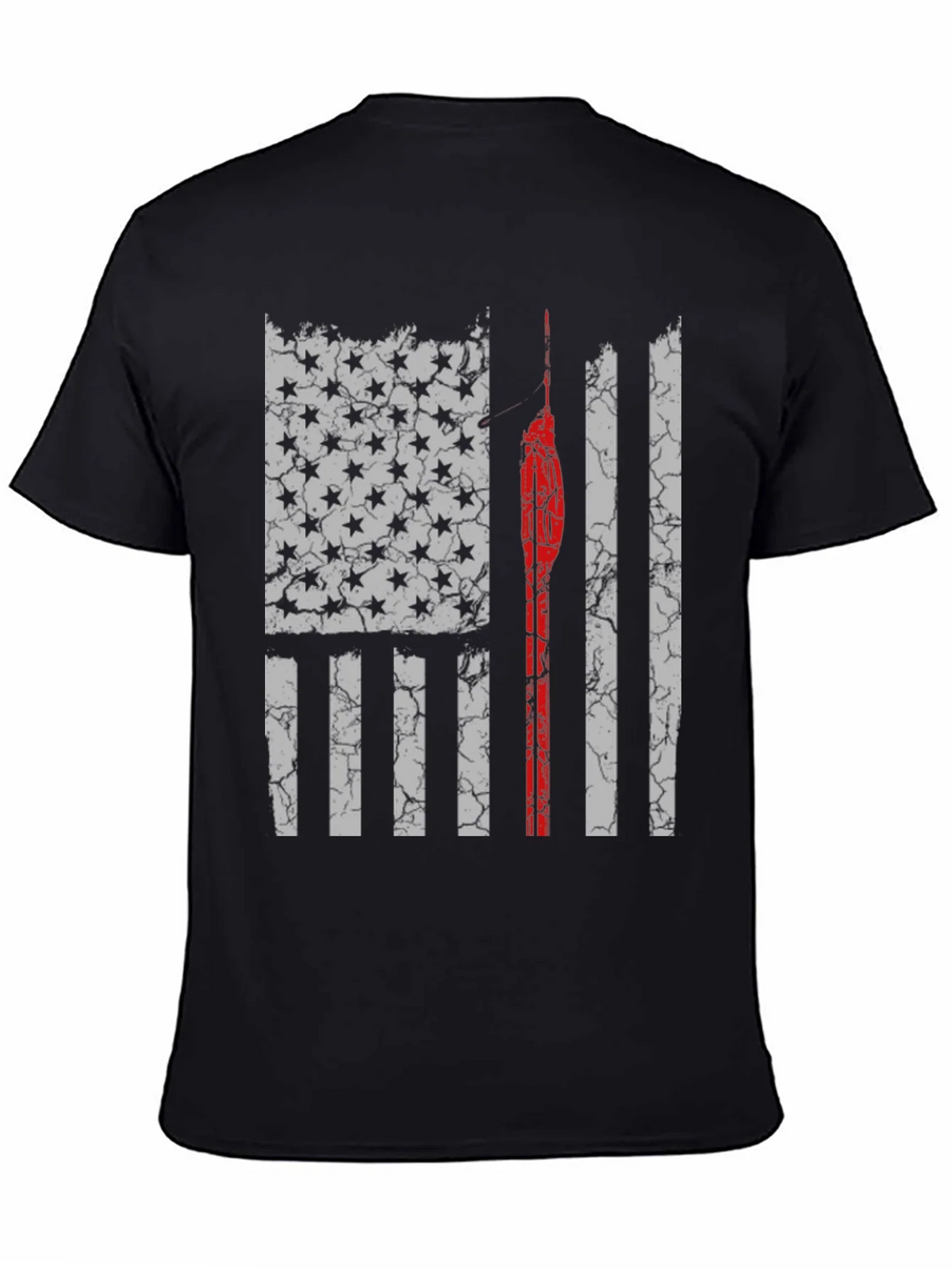 Distressed American Flag T-Shirt product image 4