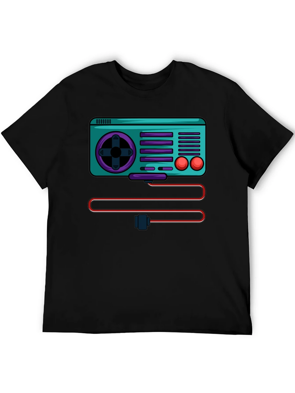 Retro Gaming Console Graphic Tee product image 5