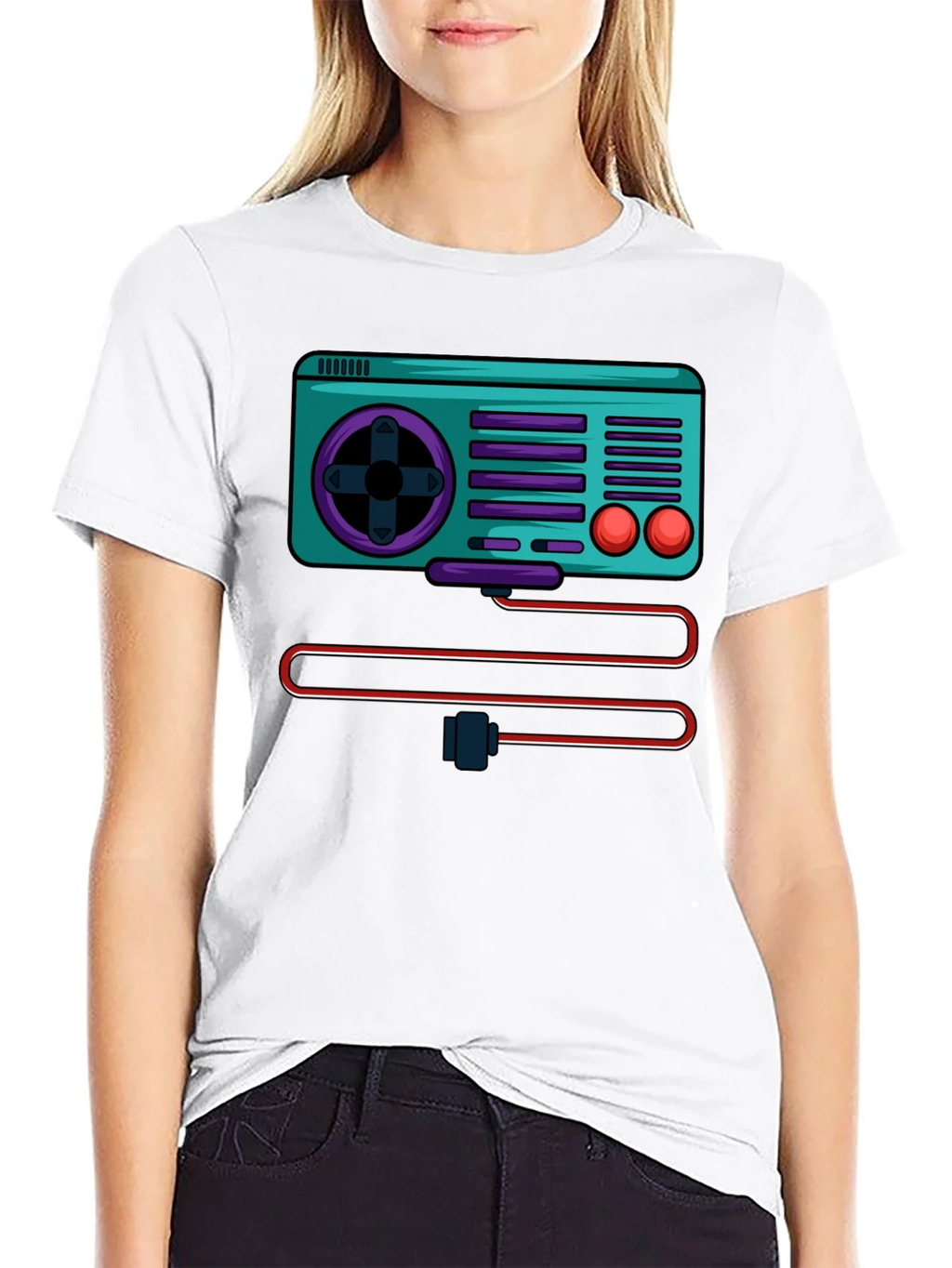 Retro Gaming Console Graphic Tee product image 8